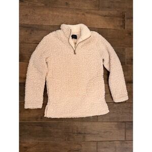 Love Tree Womens Sherpa Fleece Quarter Zip Pullover